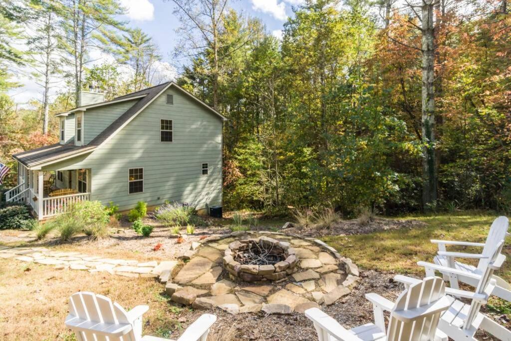 Deerfield Cabin Villa Dahlonega Eksteriør bilde